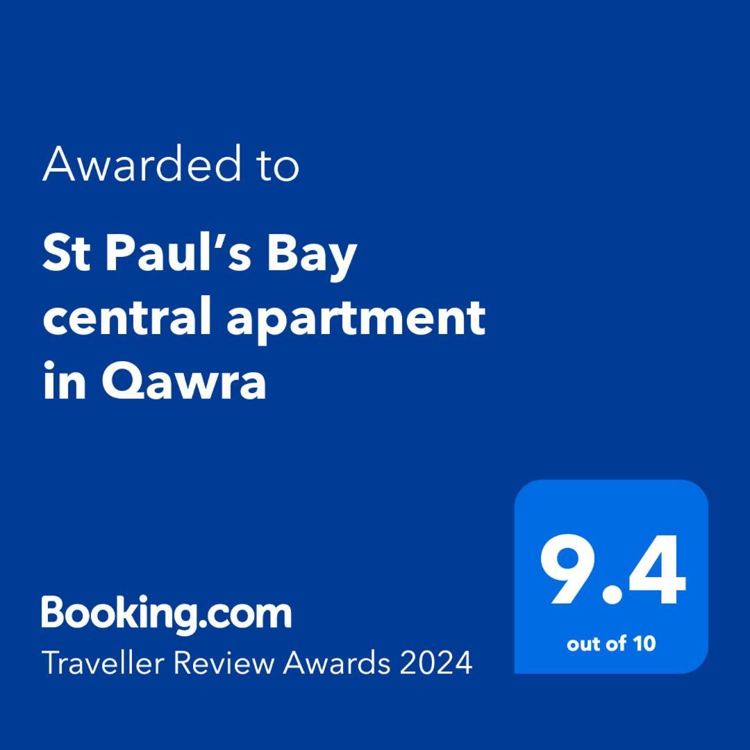 St Paul'S Bay Central Apartment In Qawra St. Paul's Bay Exteriör bild